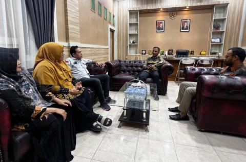 koordinasi bersama cabdin langsa