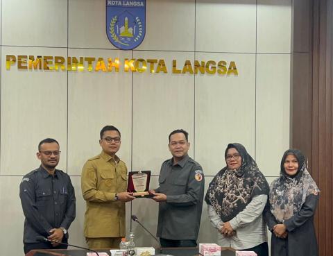 Koordinasi dengan Wali Kota