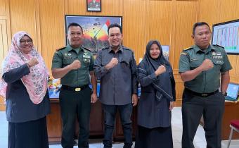 Koordinasi dan Silaturahmi bersama Dandim 0104/Aceh Timur